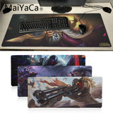 league of legend jhin Customized laptop Gaming mouse pad