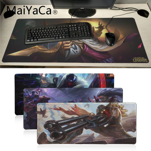league of legend jhin Customized laptop Gaming mouse pad