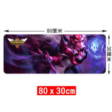 Sexy Ahri Riven skins gaming mousepad League of Legends