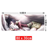 Sexy Ahri Riven skins gaming mousepad League of Legends